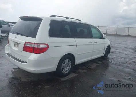 2007 Honda Odyssey Ex-L from USA, damaged, VIN 5FNRL38657B460212